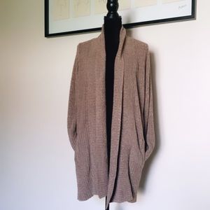 Barefoot Dreams Taupe Cardigan